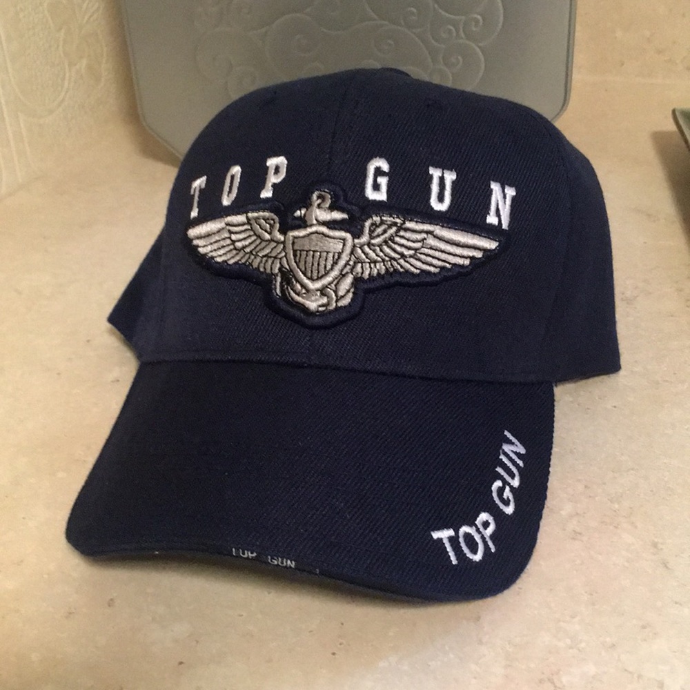 Mens Hat Top Gun Navy New Military